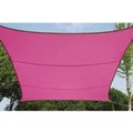 Produktbild: Perel Viereck-Sonnensegel 360 cm x 360 cm Fuchsia