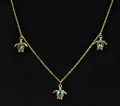 Produktbild: PAUL HEWITT Kette mit Anhänger Paul Hewitt Halskette Damen Aquamarine PH-JE-1580