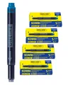 Produktbild: 20x kompatible LAMY Patronen blau auch für Pelikan Stabilo etc. Universal Tin...