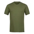 Produktbild: TOM FYFE Premium Merino T-Shirt Slim Fit Herren Waldgruen / 3XL aus 100% Merinowolle – geruchshemmend, atmungsaktiv – Made in Europe
