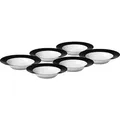 Produktbild: Van Well Suppentellerset Vario, Schwarz, Weiß, Keramik, 6-teilig, rund, Essen & Trinken, Geschirr, Geschirr-Sets, Teller-Sets