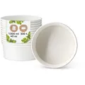 Produktbild: BIOZOYG Salatschale 300 Stück 1000 ml weiß Suppenschalen Einwegschalen to go Einweggeschirr Deli Container Bowl Kartonschale Einweg Suppenbehälter