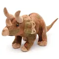 Produktbild: Uni-Toys Kuscheltier Dinosaurier - verschiedene Modelle - Plüsch-Dino - Plüschtier, zu 100 % recyceltes Füllmaterial Triceratops | 40 cm