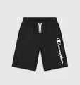Produktbild: Champion Bermudas Freizeithose (Baumwolle) mit Logo-Schriftzug kurz schwarz Jungen