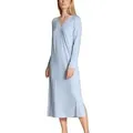Produktbild: Calida Elegant Dreams Long Nightdress Hellblau Modal Small Damen
