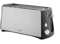 Produktbild: 3710 Toaster 1380 W 4 Scheibe(n) (Schwarz, Gebürsteter Stahl)