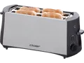 Produktbild: CLOER 3710 Toaster Silber/Schwarz (1380 Watt, Schlitze: 2)