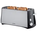 Produktbild: Cloer Toaster Doppel-Langschlitztoaster 3710, mit eingebautem Brötchenaufsatz
