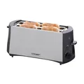 Produktbild: CLOER 3710 Toaster Silber/Schwarz (1380 Watt, Schlitze: 2)