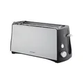 Produktbild: Cloer 3710 Toaster Langschlitztoaster 4-Scheiben-Toaster Krümelschublade silber
