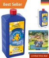 Produktbild: Umweltfreundliche Maxi Seifenblasen Nachfüllflasche 1L - Kinder & Erwachsene