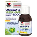 Produktbild: Doppelherz® Omega-3 Vegan Liquid 2000 – Algenöl + Leinöl