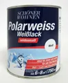 Produktbild: Polarweiss Weißlack 750 ml seidenmatt Acryl-Lack