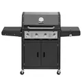 Produktbild: Grandhall Xenon 4 Gasgrill Schwarz BBQ Grillstation