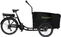 Produktbild: SachsenRAD E-Bike Lastenrad T1 Grand Trunk mit Regenabdeckung und Alarmanlage, 7 Gang Shimano Shimano 7-Gang-Kettenschaltung Schaltwerk, Kettenschaltung, Heckmotor, Alarmanlage, Holz-Transportbox, Mitgelieferte Regenabdeckung