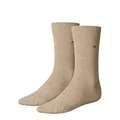 Produktbild: Tommy Hilfiger Herrensocken Doppelpack beige Größe 39-42