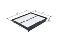 Produktbild: BOSCH Luftfilter F 026 400 292 für HYUNDAI KIA