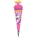 Produktbild: ROTH Schultüte Stoffwunder - Einhorn Portrait 70cm groß  Stoffschultüte Spitze