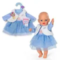 Produktbild: BABY born Winterkleid mit langen Armen, Tüll-Rock und Plüsch-Weste für 36cm Puppen
