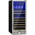 Produktbild: Klarstein Vinovilla Grande 116 Built-in Duo Weinkühlschrank 310 Ltr 116 Fl. LED Edelstahl