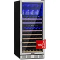 Produktbild: Klarstein - Vinovilla Grande 116 Built-in Duo Großraum-weinkühlschrank 310l 116 Fl. Led