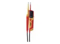 Produktbild: Wiha Spannungs- und Durchgangsprüfer mit LED-Anzeige und akustischem Signal, 12 - 1.000 V AC, CAT IV inkl. 2x AAA-Batterien (45216)