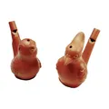 Produktbild: goki 15230 Vogelwasserpfeifen (2er Set) aus Ton Vogel zwitschernd