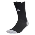 Produktbild: adidas Unisex Football GRIP Knitted Crew Performance Socks Light, Black/White, 10.5-12.5
