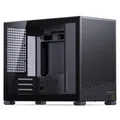 Produktbild: Jonsbo D32 STD Black PC-Gehäuse, Mini-Gehäuse, mATX, Tempered Glass - schwarz
