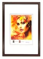Produktbild: IDEAL TREND Eco Kunststoff Bilderrahmen Wanddeko Collage Poster Bilder Foto Rahmen: Farbe: Nuss | Format: 20x30