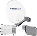 Produktbild: Kathrein CAS 80 Sat-Antenne weiß (we) - 6 Teilnehmer