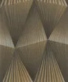 Produktbild: Rasch tesa Selbstklebende Tapete 3D Cairo 370713 - Schnell, einfach, sauber - Geometrisches 3D-Motiv in Gold. Echte Tapete - 6,00m x 0,53m
