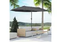 Produktbild: Outsunny Sonnenschirm Doppelsonnenschirm, LxB: 455x265 cm, Sonnenschirm, Gartenschirm, ohne Schirmständer