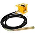 Produktbild: EBERTH Betonrüttler 3000W, 60mm Flasche, 10m Schlauch, Metallrahmen, 230V