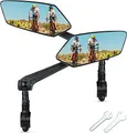 Produktbild: SachsenRAD 2 Stück Fahrradspiegel Rückspiegel, HD 360° Verstellbar Fahrrad Spiegel Rückspiegel, Fahrrad rückspiegel klappbar für Fahrrad Mountainbike Rennrad E-Bike