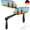 Produktbild: SachsenRAD 2 Stück Fahrradspiegel Rückspiegel, HD 360° Verstellbar Fahrrad Sp