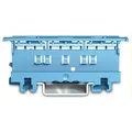 Produktbild: Wago Befestigungsadapter Serie 221 - 4 Mm Zur Montage Auf Ts 35/schraubmontage Blau 221-500/000-006