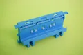 Produktbild: WAGO 221-500/000-006 BLAU Klemmen-Befestigungsadapter Serie 221 - 1 Stück