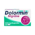 Produktbild: Dolormin Migräne 400 mg Ibuprofen 20 St