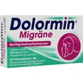 Produktbild: DOLORMIN Migräne Filmtabletten 20 St. PZN 01300827