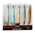 Produktbild: DAM Seatrout Pack 3 Mefo-Blinker Set 24g 5 Stück Meerforellenblinker Blinker