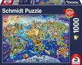 Produktbild: Schmidt   Discover the World (1000pc)   Puzzle   Ages 12+   1 Players