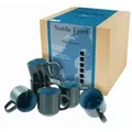 Produktbild: CreaTable Nordic Fjord Blue Kaffeebecher 6-tlg Steinzeug
