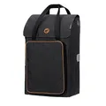 Produktbild: Andersen Einkaufstrolley Ersatztasche - 45 Liter - Seiten- & Fronttasche - Tragegriff - wasserabweisend - Reflektoren - faltbar - Ipek BO schwarz