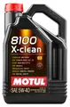 Produktbild: 5 L MOTUL Motoröl 8100 X-CLEAN 5W40 für VW 505 00 505 01 MB 229.51 RN0710 RN0700