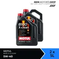Produktbild: Motul 8100 X-clean 5W-40 MB 229.51 VW API SN Motoröl 2x5 Liter = 10 Liter