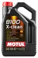 Produktbild: 5 L MOTUL Motoröl 8100 X-clean 5W-40 109226