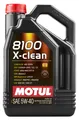 Produktbild: Motul 8100 X-clean 5W40 5 Liter 109226  BMW