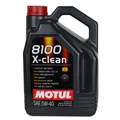 Produktbild: Motul 8100 X-clean 5W-40 5 Liter (102051) Motoröl VW 502 00 MB 229.51 109226