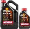 Produktbild: MOTUL 8100 X-CLEAN 5W-40 Motoröl 5+1 = 6 Liter ACEA C3 VW RN MB 229.51 GM Dexos2